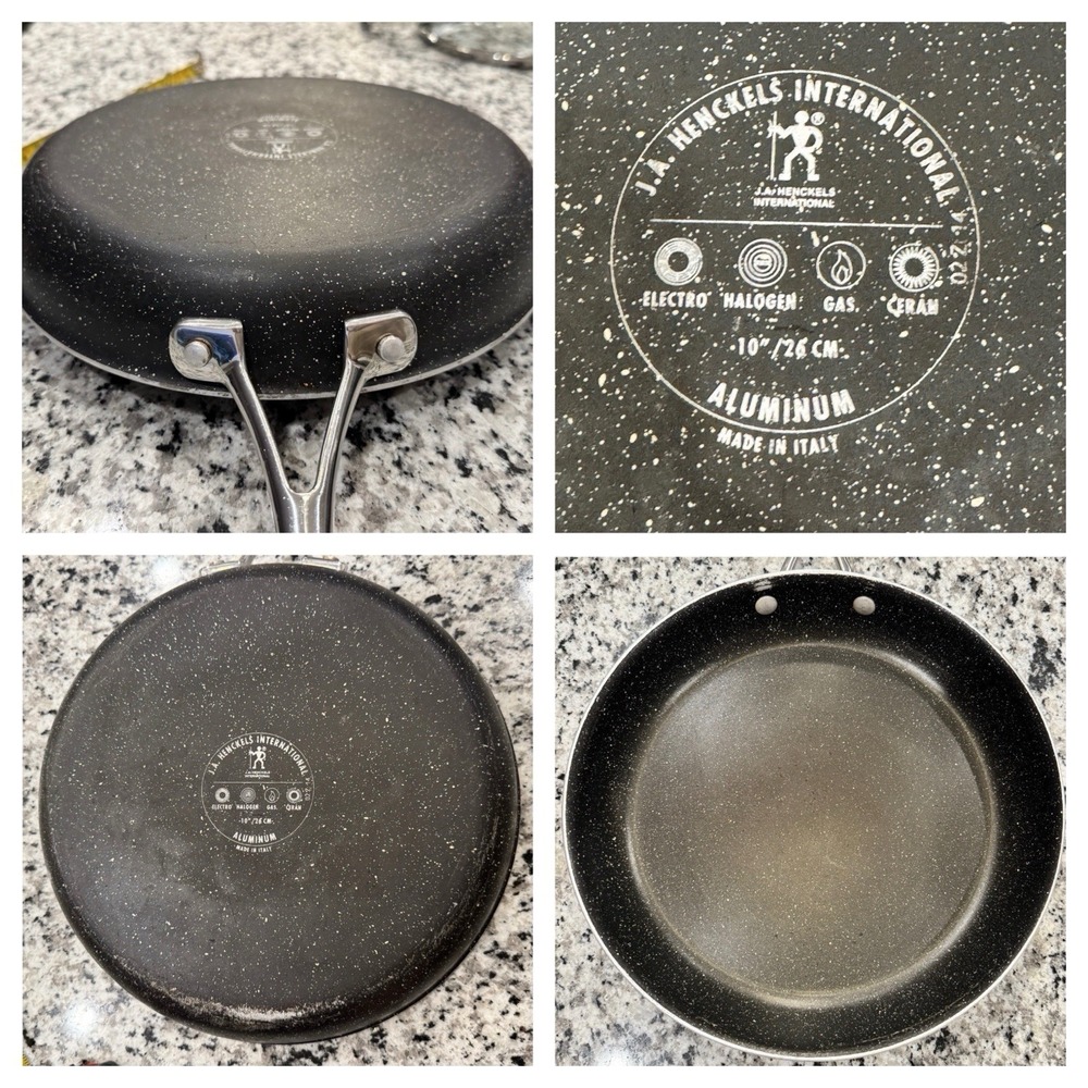 J.A Henckels Capri Granitium 10" Nonstick Frying‎ Pan Italian Speckled Stoneware